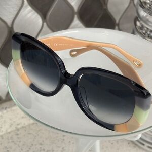 Cloe Sunglasses Chunky Colorful Summer Sunglasses